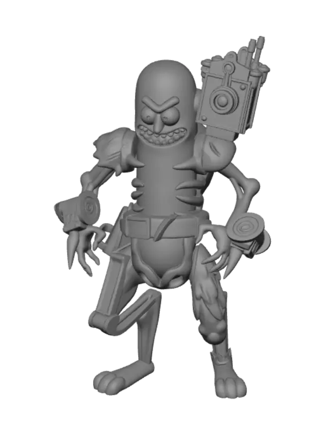 3D model for Mutant Pickle Warrior