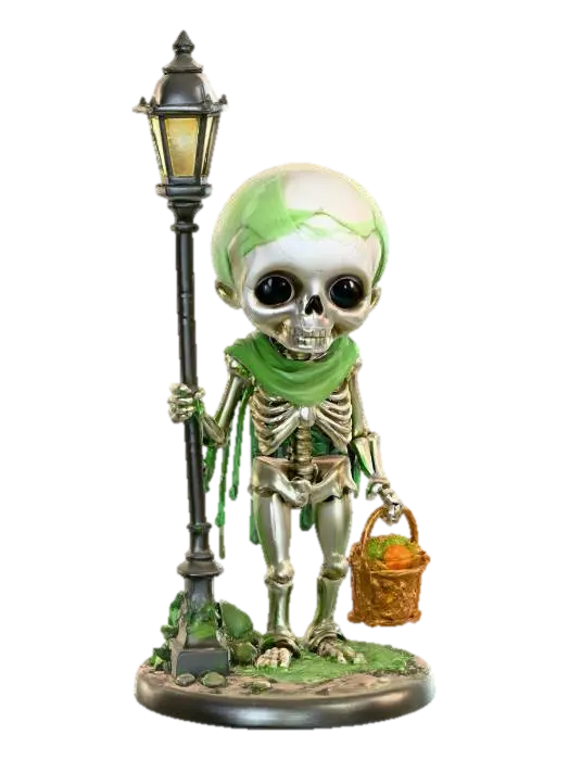 3D model for Skeleton's Halloween Stroll, #Halloween2025#
