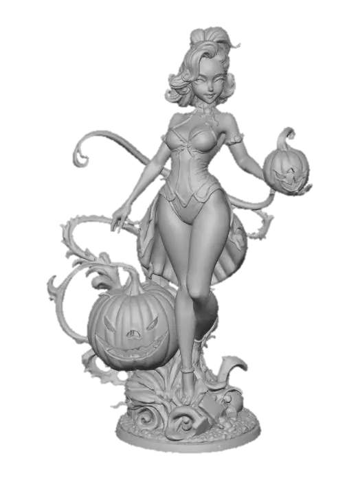 3D model for Pumpkin Enchantress, #Halloween2025#
