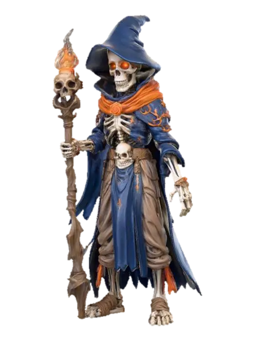 3D model for Mage of the Undead Flame, #Halloween2025#