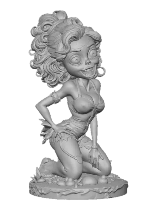 3D model for Zombie Blossom, #Halloween2025#