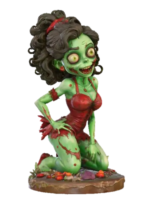 3D model for Zombie Blossom, #Halloween2025#