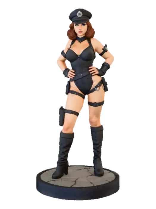 Enforcer Elegance 3D model, vytvořený pomocí AI