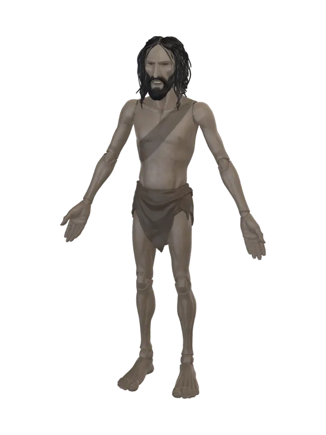 3D model for Ancient Wanderer