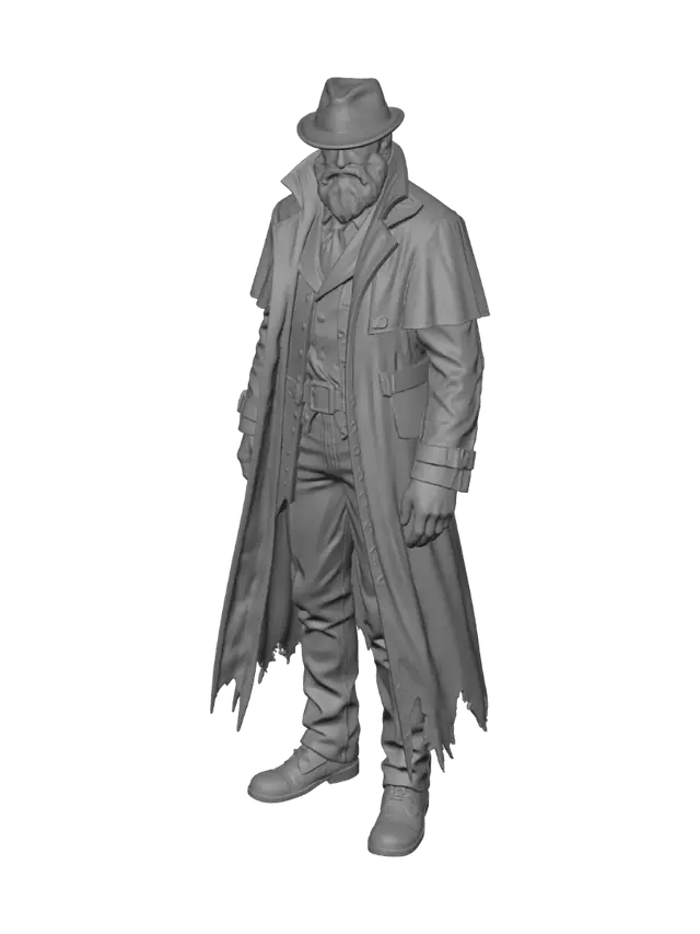 3D model for The Dark Gunslinger