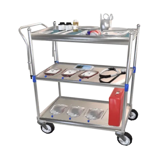 3D model for Medical Supply Cart