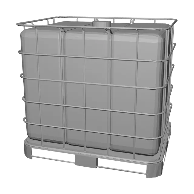 3D model for Industrial Tote Container