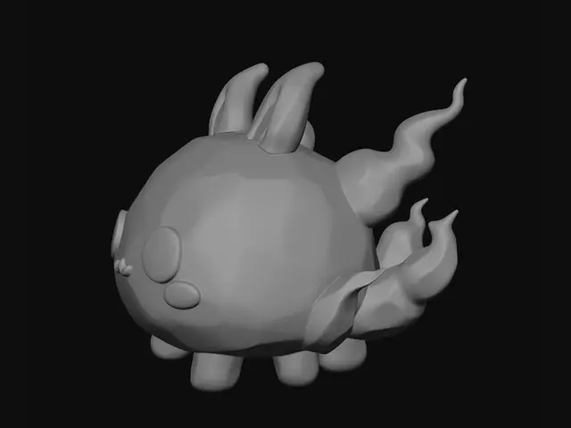 3D model for Luminari Wisp