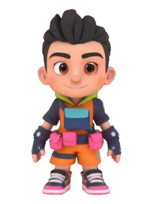 3D model for Explorer Kid