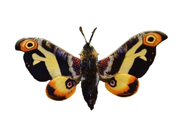 Final Wars Mothra - Battles 3D model, vytvořený pomocí AI