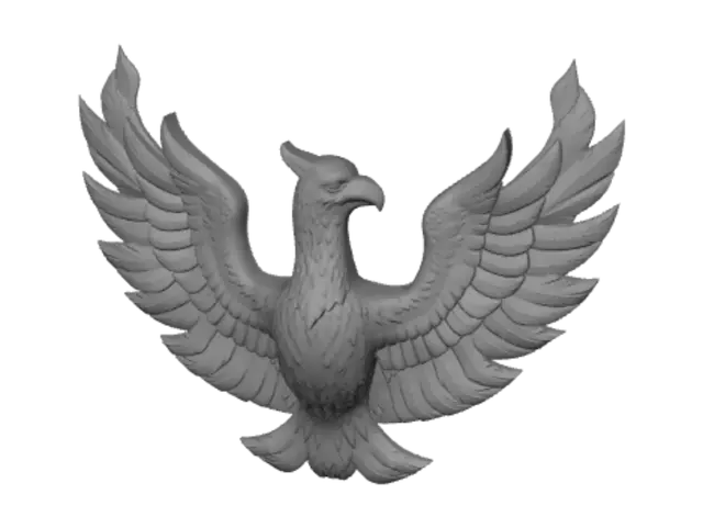 3D model for Golden Phoenix