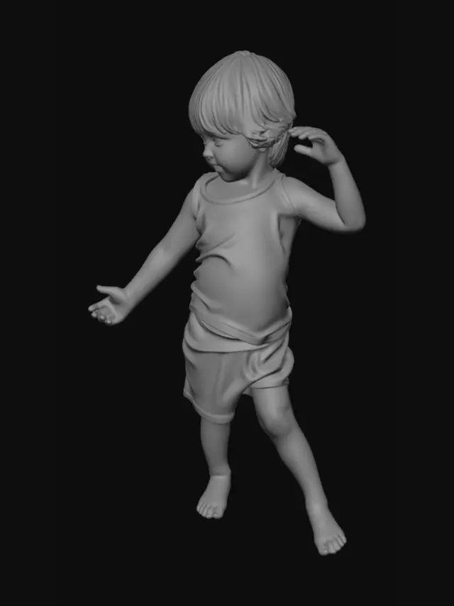 3D model for Mirrorball Child