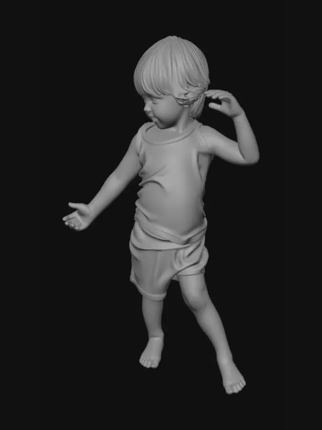 3D model for Mirrorball Child