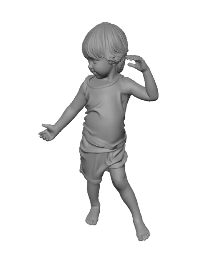 3D model for Mirrorball Child