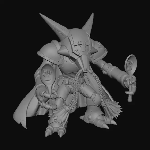 3D model for Iron Spoon Knight