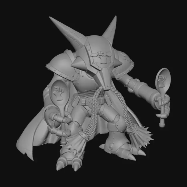 3D model for Iron Spoon Knight