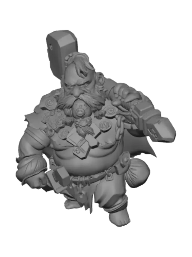 3D model for Ironbeard Loothammer