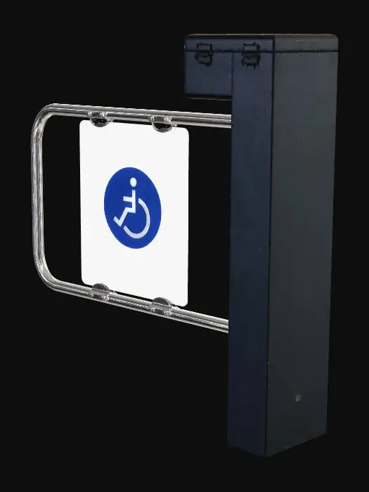 3D model for Wheelchair Accessible Barrier Gate