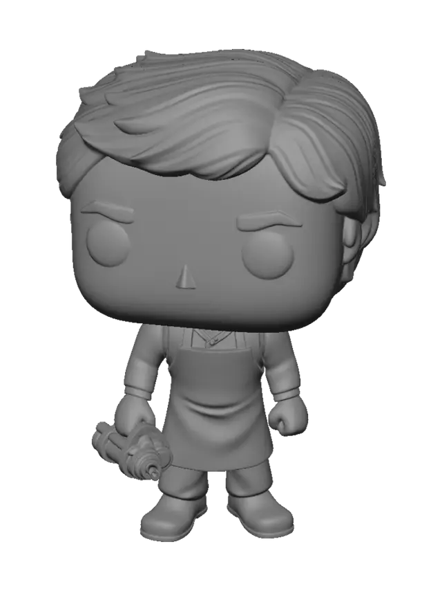 3D model for Brown Leather Adventurer