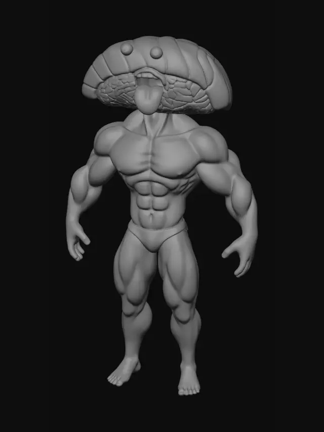 3D model for Sushi Head Strongman
