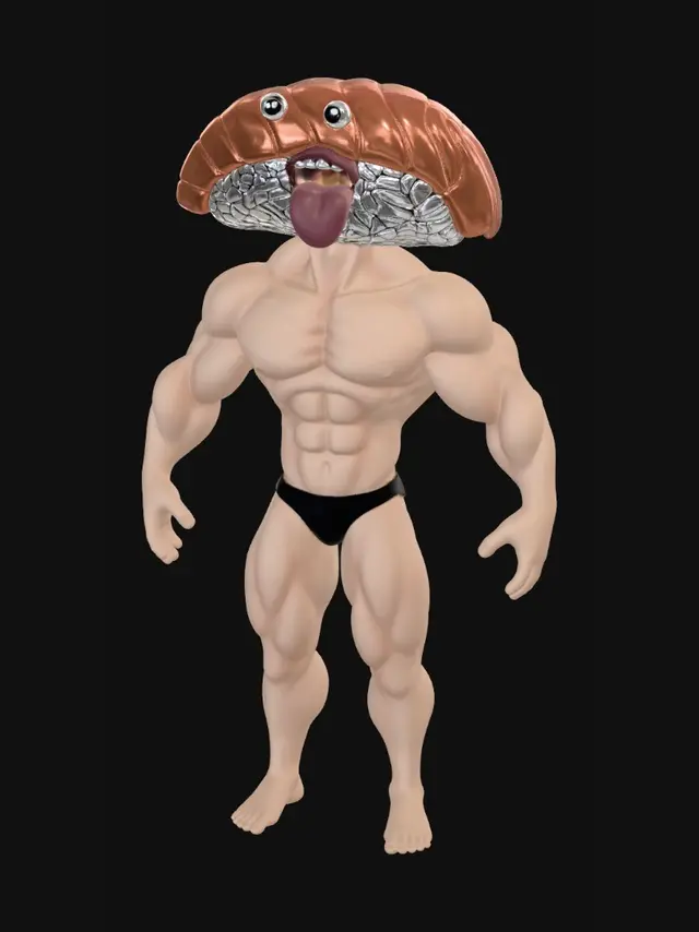 3D model for Sushi Head Strongman