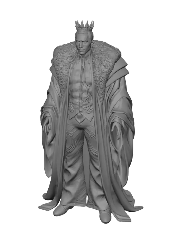 3D model for 不改变风格和画面，补全主体人物身体