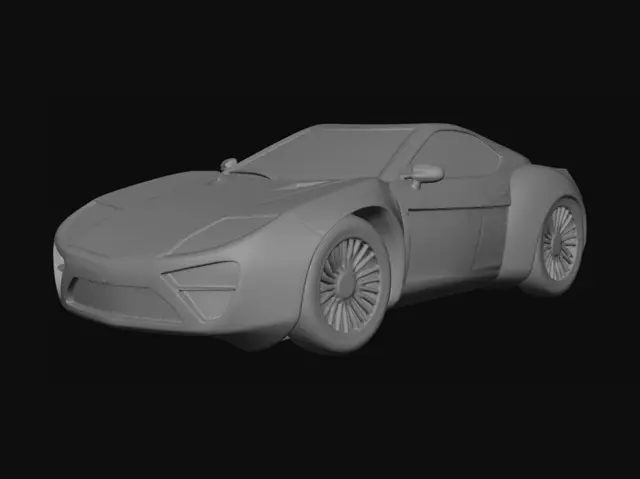 3D model for Machinery Mosaic