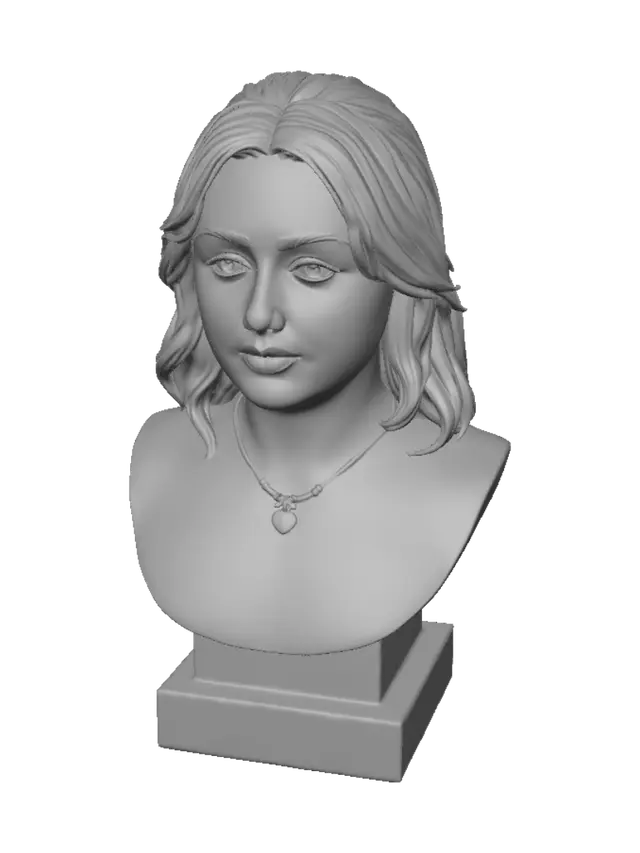 3D model for Serene Portrait