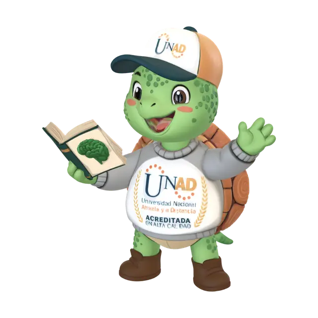 Unad - Scholar 3D model, vytvořený pomocí AI