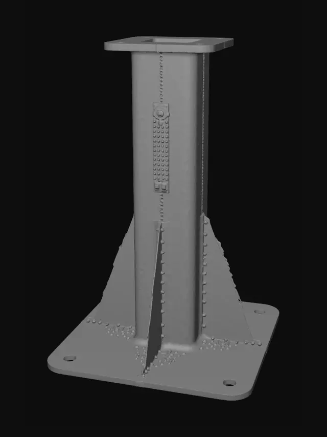 3D model for Concrete Slump Cone Diagram