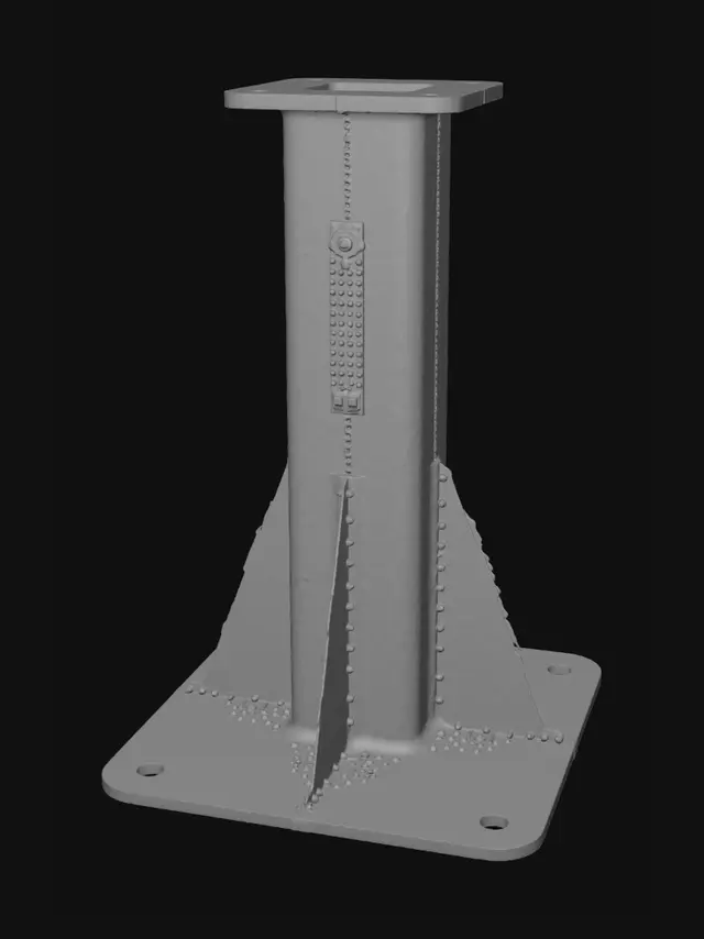 3D model for Concrete Slump Cone Diagram
