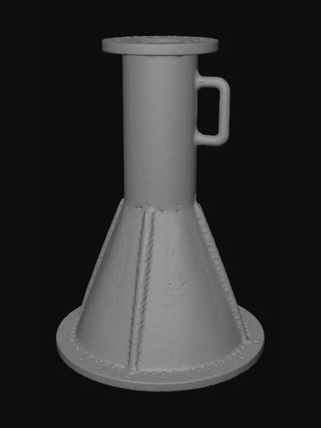 3D model for Concrete Slump Cone Diagram