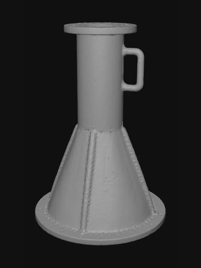 3D model for Concrete Slump Cone Diagram
