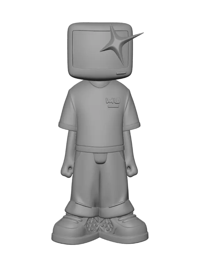 3D model for TV Head