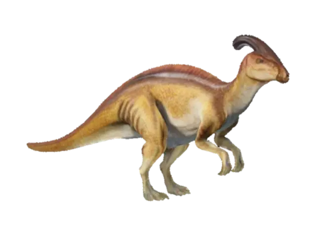 Parasaurolophus in the Wild - Jurassic 3D model, vytvořený pomocí AI
