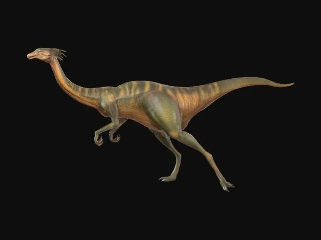 3D model for Gallimimus Illustration