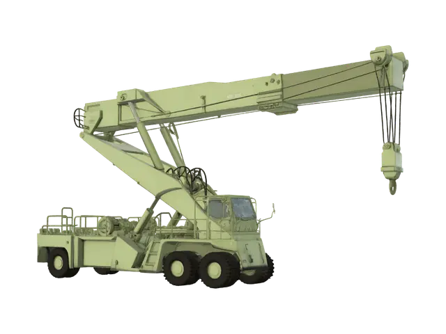 3D model for Emerald Mobile Crane