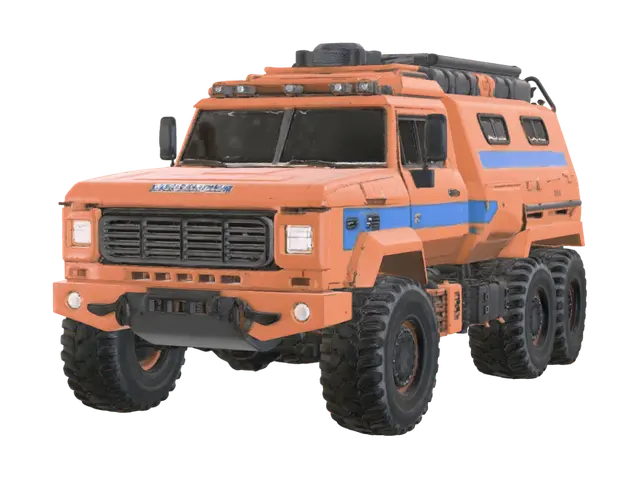 3D model for Orange Expedition Rescue Vehicle