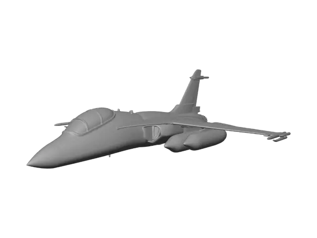 3D model for Soviet Jet Over the City