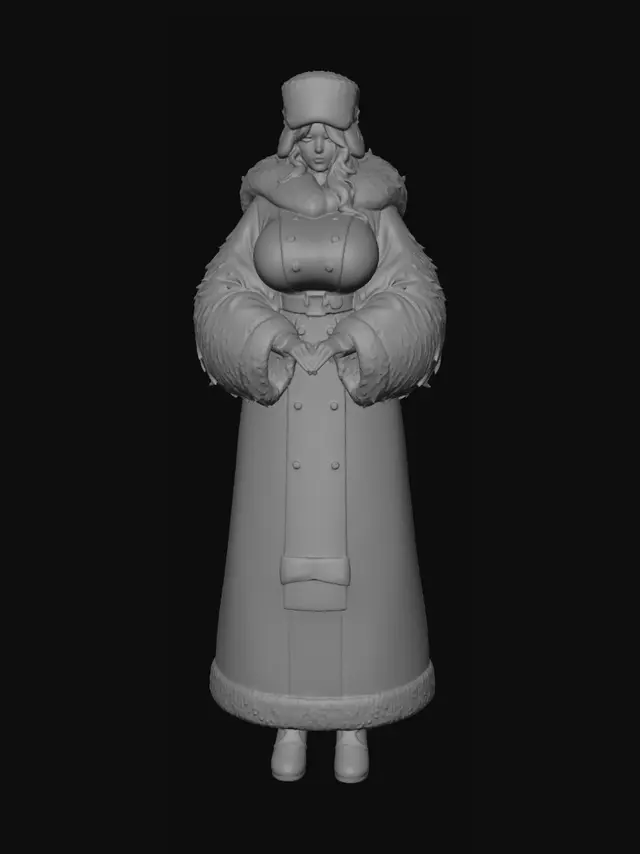 3D model for Snowbound Elegance