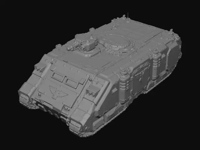3D model for Cerulean Vanguard Assault Tank