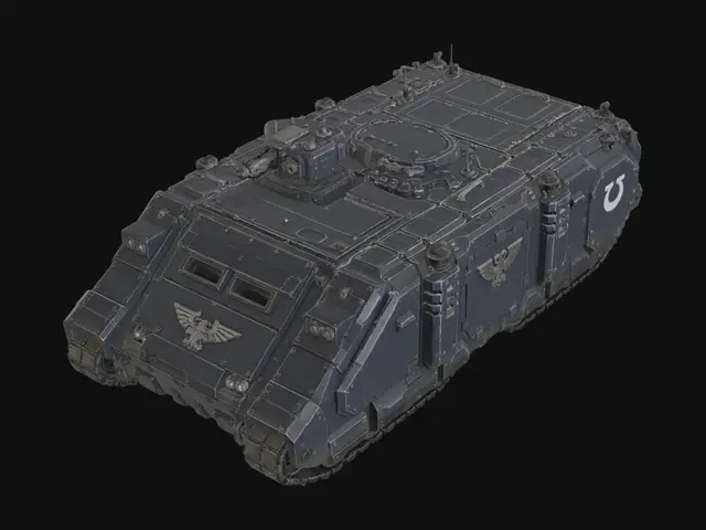 3D model for Cerulean Vanguard Assault Tank