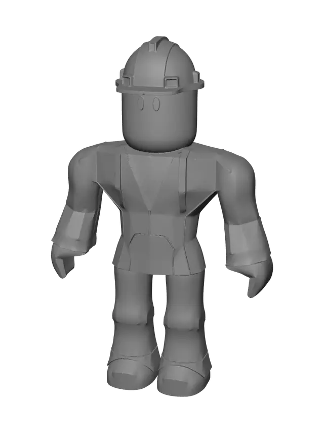 3D model for Stylized Builderman
