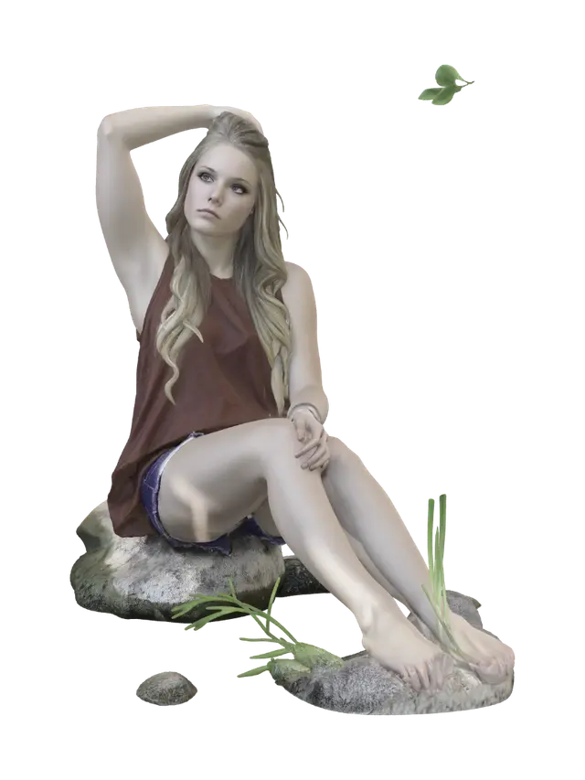 3D model for River Portrait