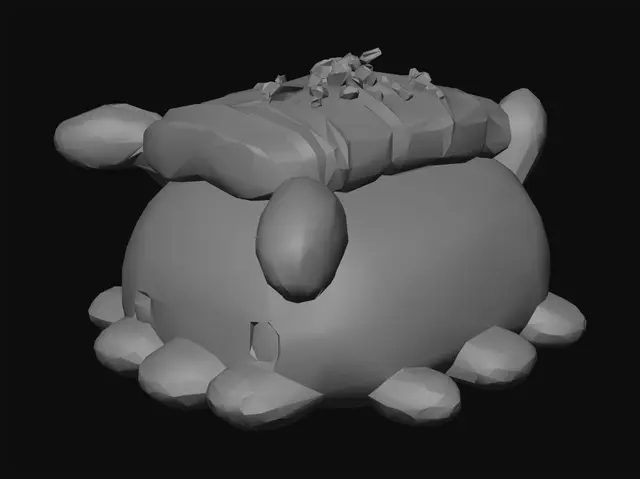 3D model for Salmon Nigiri Pig
