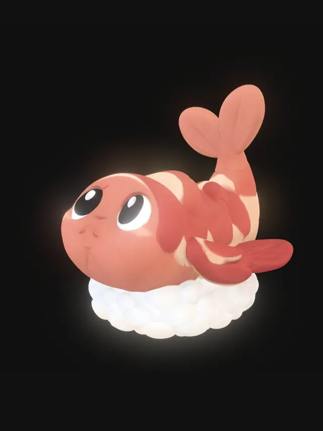 3D model for Cloud Koi
