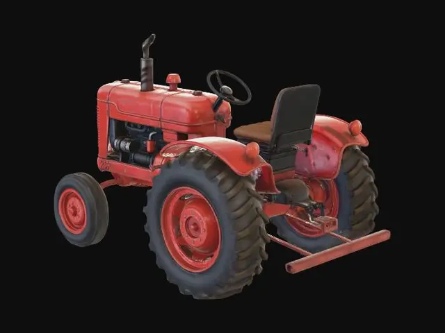 3D model for Crimson Tractor