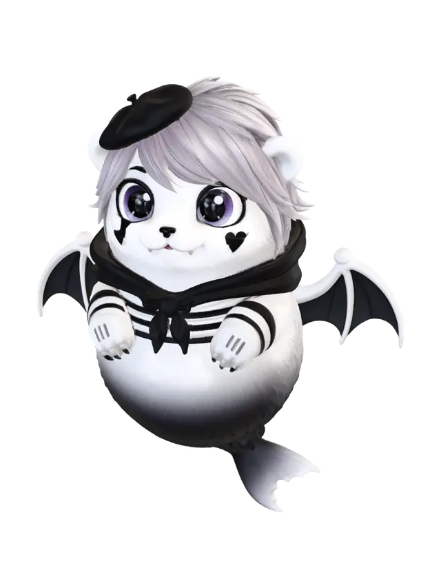 3D model for Moonlit Bat Panda