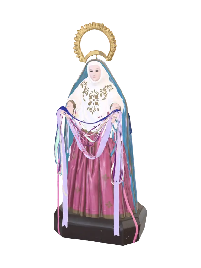 3D model for Our Lady of Ribbons