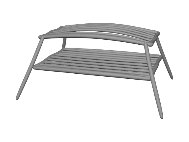 3D model for Pitched Roof Sketch with Measurements